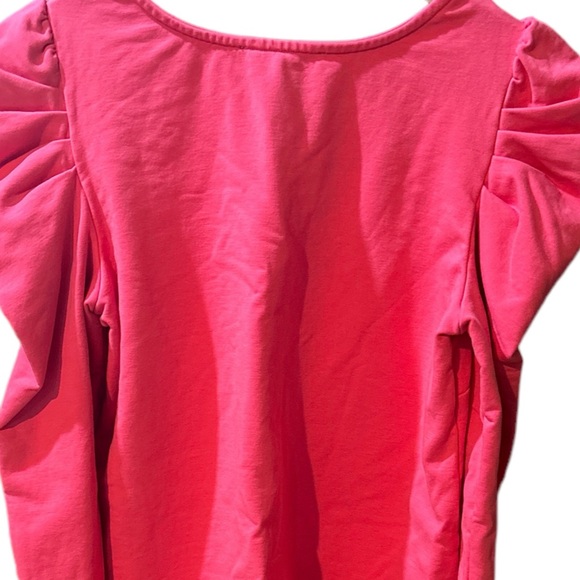 Boston Proper So Essential Ruffle Ribbed Long Sleeve Top - Picture 11 of 14